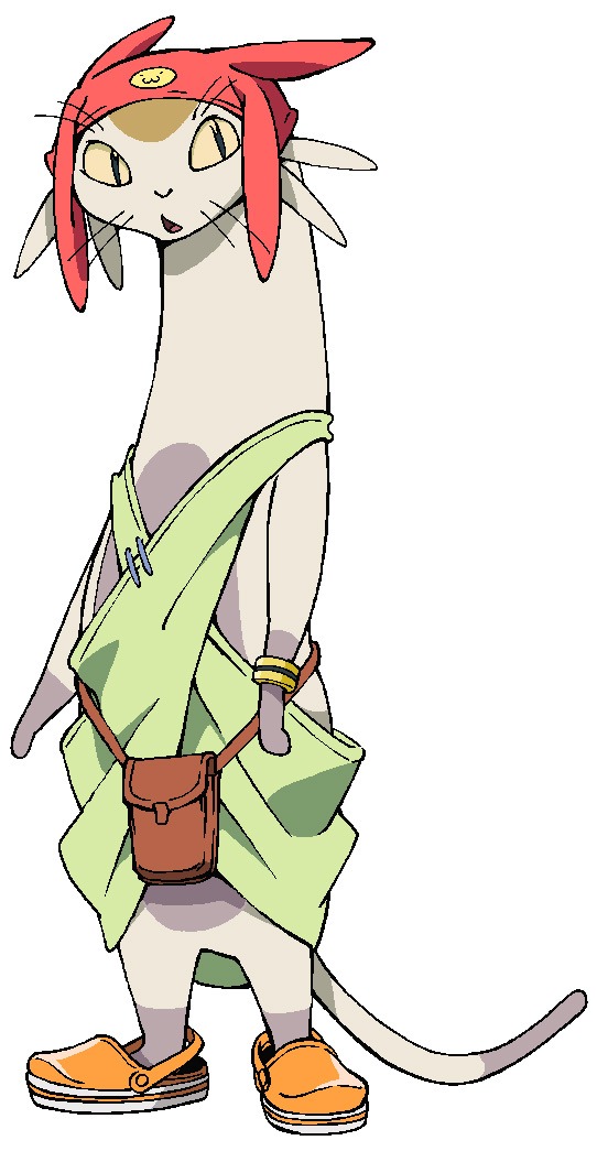 「スペース☆ダンディ」に登場のボンクラ宇宙人ミャウ。 (c)2014 BONES / Project SPACE DANDY