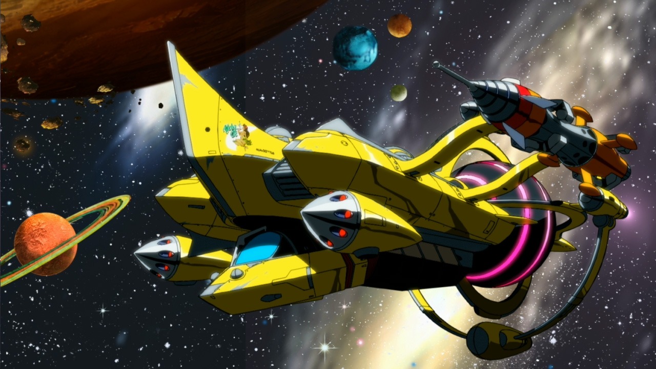 「スペース☆ダンディ」のワンシーン。 (c)2014 BONES / Project SPACE DANDY