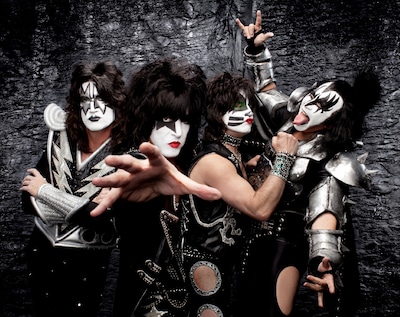 Kiss (c)Brian Lowe. Copyright KISS Catalog Ltd.