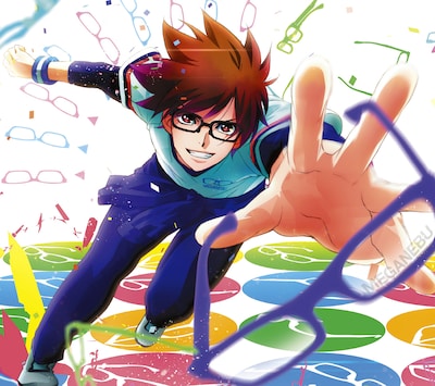 ムック「World's End」期間限定盤「メガネブ！」絵柄ジャケット  (c)2013 メガネブ！プロジェクト / メガネブ！製作委員会