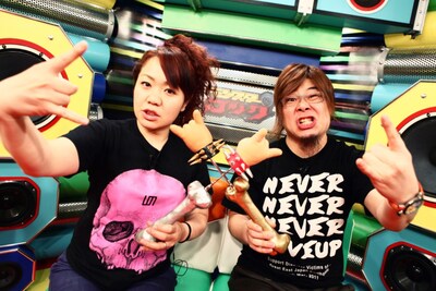 左からナヲ、ダイスケはん。