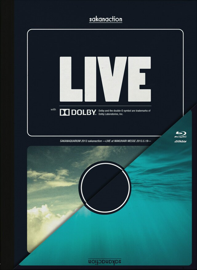 サカナクション「SAKANAQUARIUM 2013 sakanaction -LIVE at MAKUHARI MESSE 2013.5.19-」Blu-rayジャケット