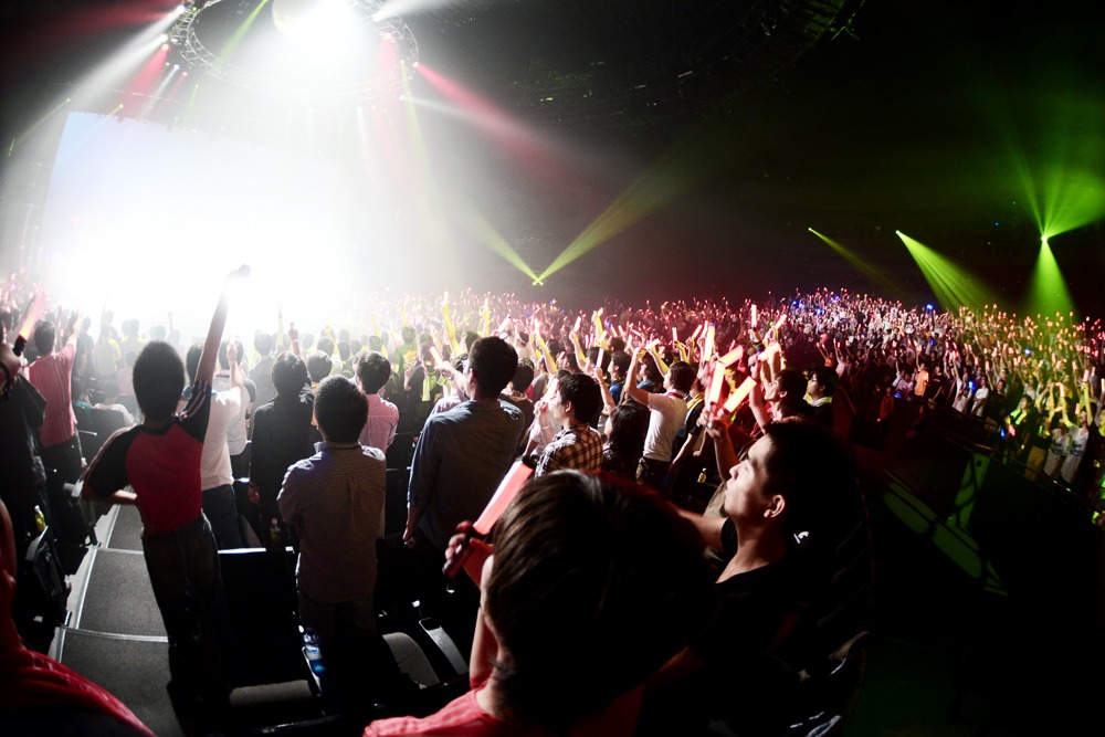「ANISAMA WORLD 2013 in Tokyo」の様子。