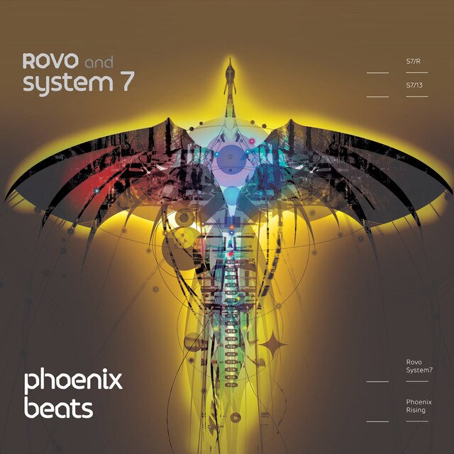 ROVO and SYSTEM 7「phoenix beats」配信ジャケット