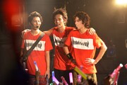 左からMASAKI、TAKUMI、RYUJI。