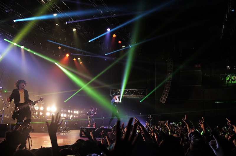 ギルガメッシュ ワンマンライブ「G#」の様子。(撮影:小松陽祐)