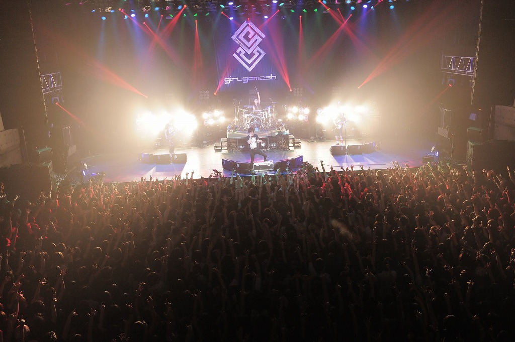 ギルガメッシュ ワンマンライブ「G#」の様子。（撮影：小松陽祐）