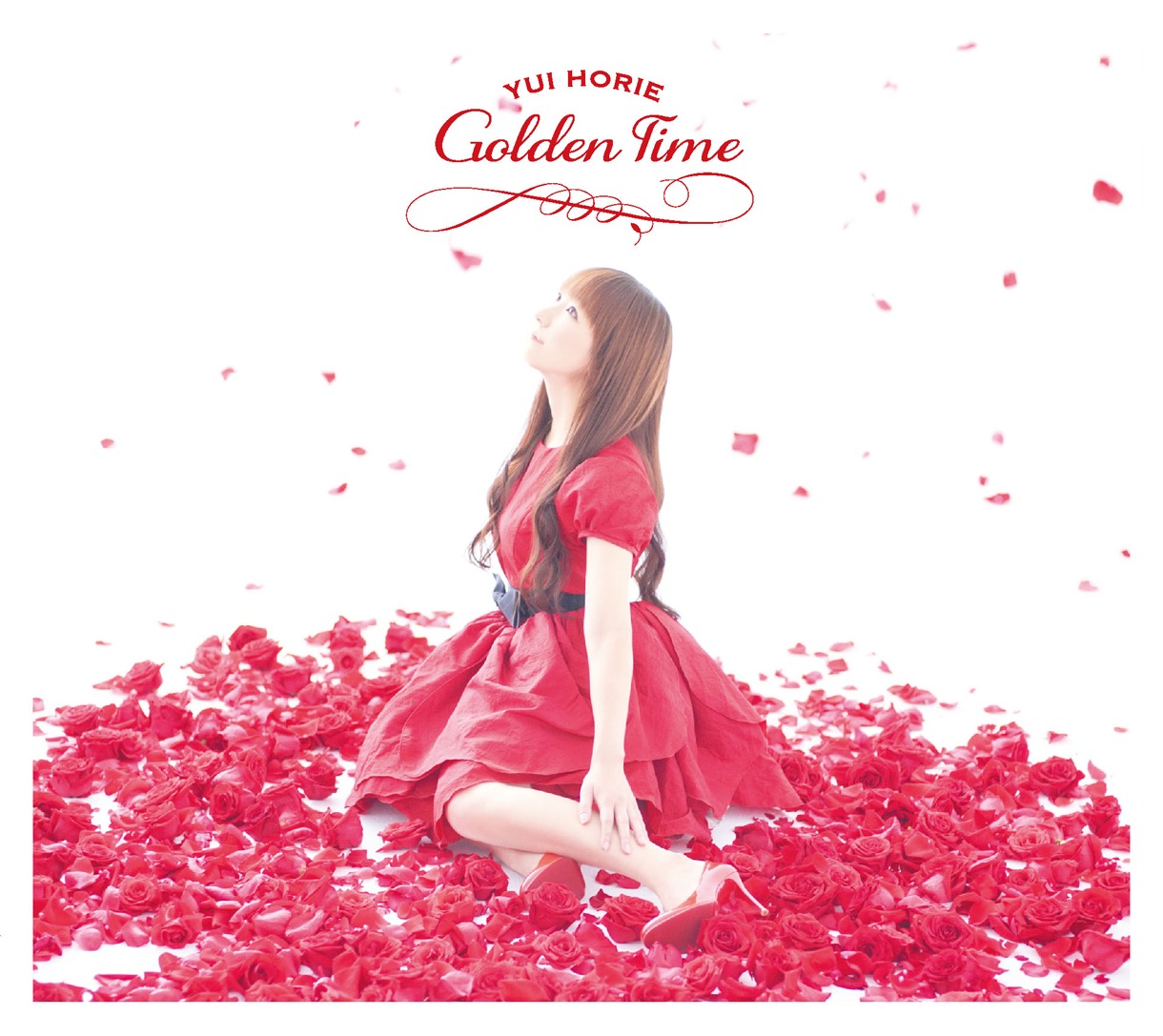堀江由衣「Golden Time」初回限定盤ジャケット