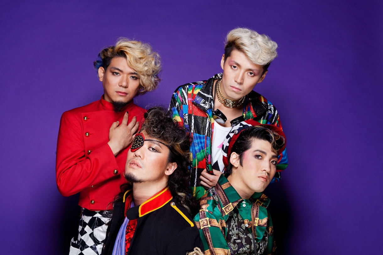 THE ALFEE ☆リストバンド☆古希 記念☆パープル！ ニューロマ風衣装の