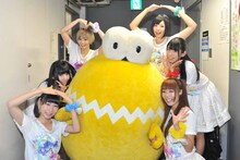 でんぱ組.incとテレ玉くん。