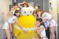 アップアップガールズ（仮）とテレ玉くん。