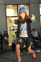 「シブカル祭。2013 フレフレ！ 全力女子！」トークショーを行った中川翔子。