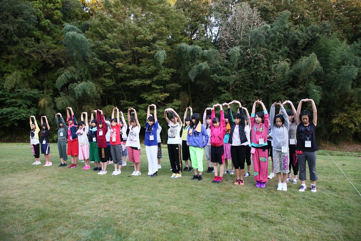 10月12～14日に行われたドラフト会議候補者合宿の様子。 (c)AKS