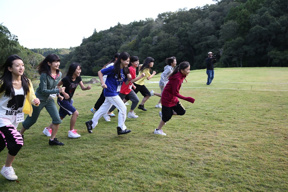 10月12～14日に行われたドラフト会議候補者合宿の様子。 (c)AKS