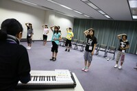 10月12～14日に行われたドラフト会議候補者合宿の様子。 (c)AKS