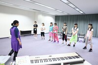 10月12～14日に行われたドラフト会議候補者合宿の様子。 (c)AKS