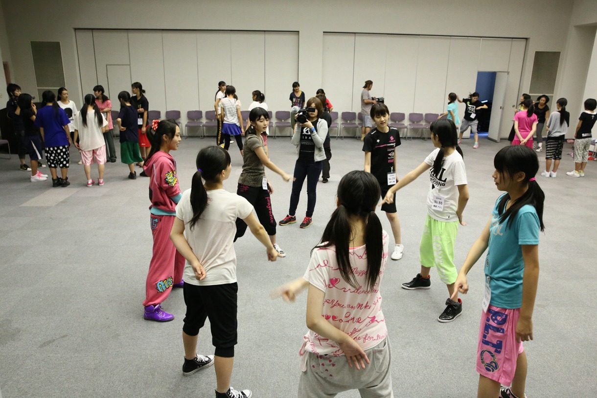 10月12～14日に行われたドラフト会議候補者合宿の様子。 (c)AKS