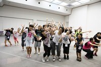 10月12～14日に行われたドラフト会議候補者合宿の様子。 (c)AKS