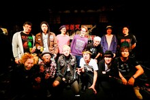 怒髪天「響都ノ宴」1日目「音の三原色」出演者たち。