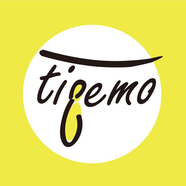 「tieemo」ロゴ
