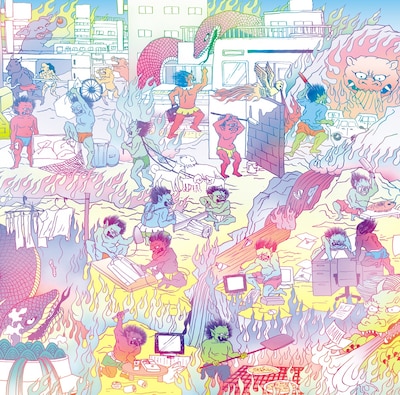 Base Ball Bear「ファンファーレがきこえる / senkou_hanabi」ジャケット