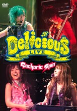 Gacharic Spin「Gacharic Spin Delicious LIVE DVD」（通常盤）ジャケット