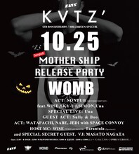 「KATS' -HALLOWEEN SPECIAL!!!- SONPUB New Album "Mother Ship" Release Party」フライヤー