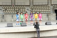 チームしゃちほこ「愛のフリーライブ」リハーサルの様子。