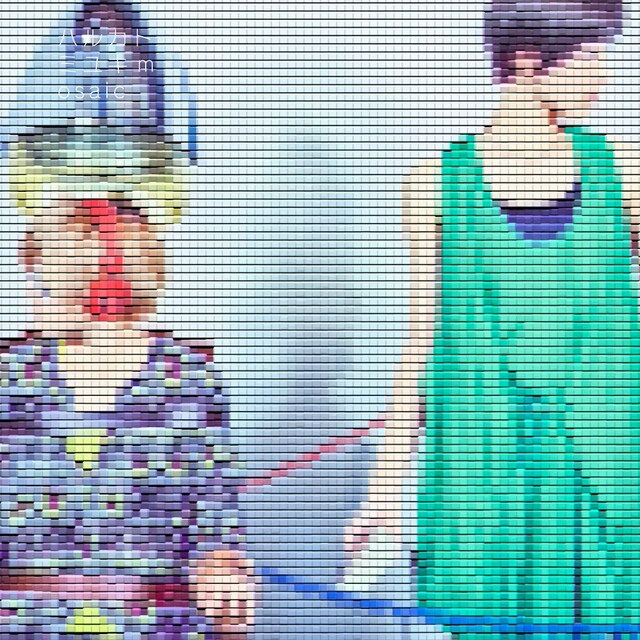 ハルカトミユキ「mosaic」配信ジャケット