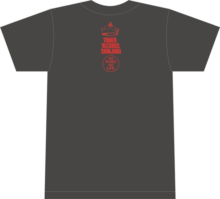 「椎名林檎×タワーレコード新宿店15周年記念Tシャツ」（裏）