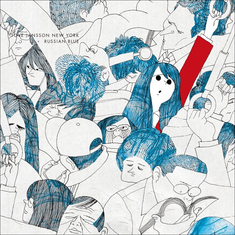 トーベヤンソン・ニューヨーク「ロシアンブルー」ジャケット