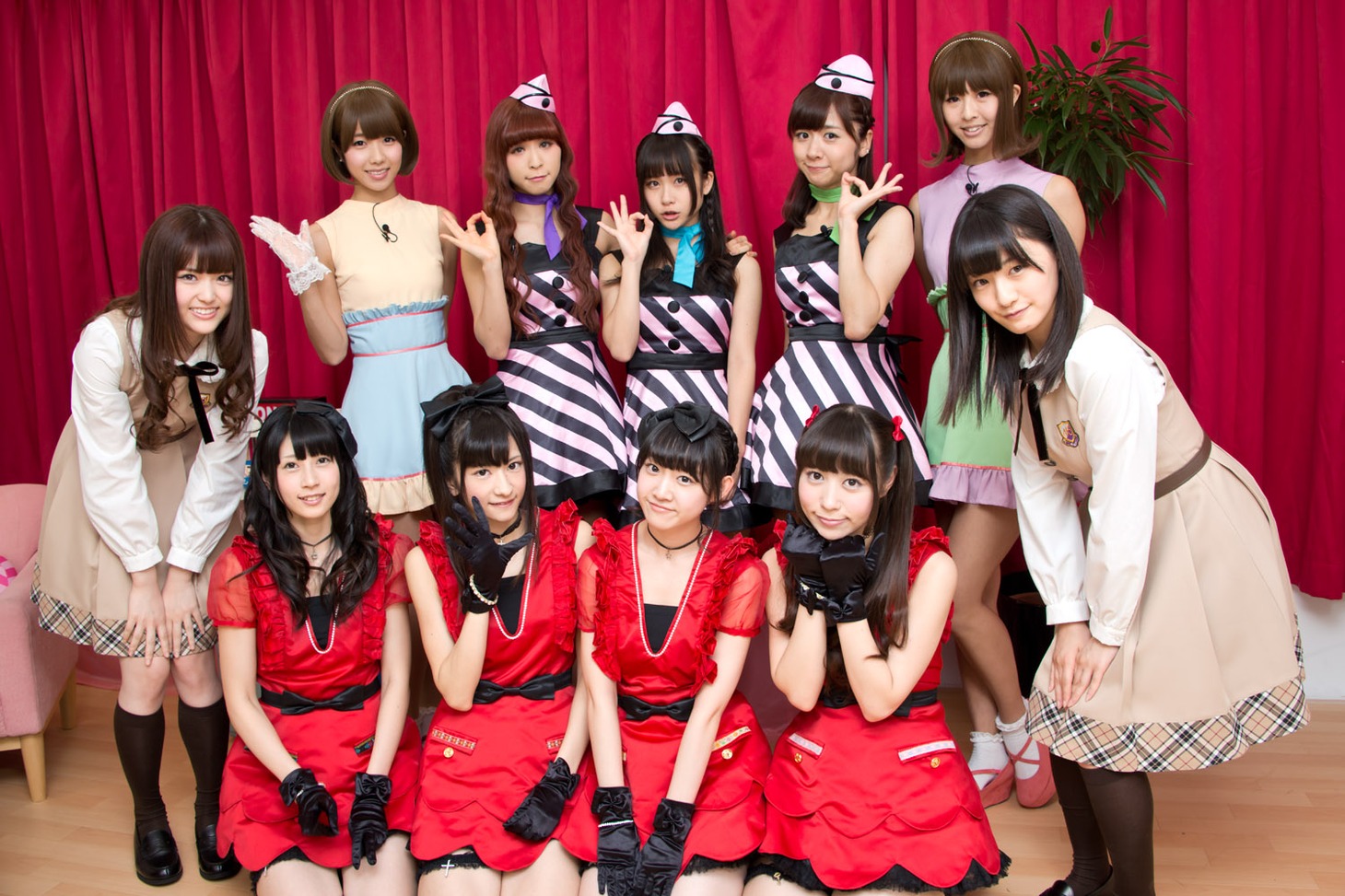 「生のアイドルが好き」第7回の全出演者。