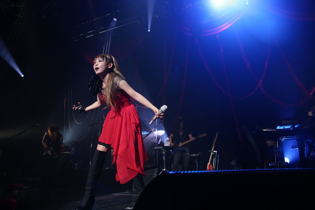 「SHOKO NAKAGAWA LIVE TOUR 2013 混沌Zツアー」東京公演2日目の様子。