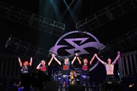 SIAM SHADE「SIAM SHADE LIVE TOUR 2013～SIAM SHADE HEART OF ROCK 7～」埼玉・さいたまスーパーアリーナ公演の様子。　