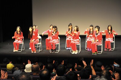 東京パフォーマンスドールのトークイベントの様子。