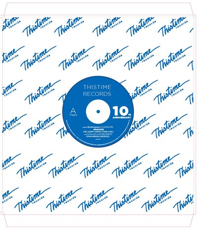 「THISTIME RECORDS 10th Anniversary」フライヤー