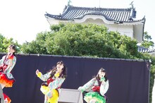 チームしゃちほこ「愛のフリーライブ」の様子。