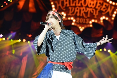 「あまちゃん」の仮装をした“ロック界のあまちゃん”DAIGO。（撮影：緒車寿一、田中和子）