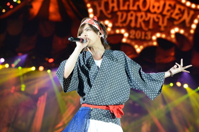 「あまちゃん」の仮装をした“ロック界のあまちゃん”DAIGO。（撮影：緒車寿一、田中和子）