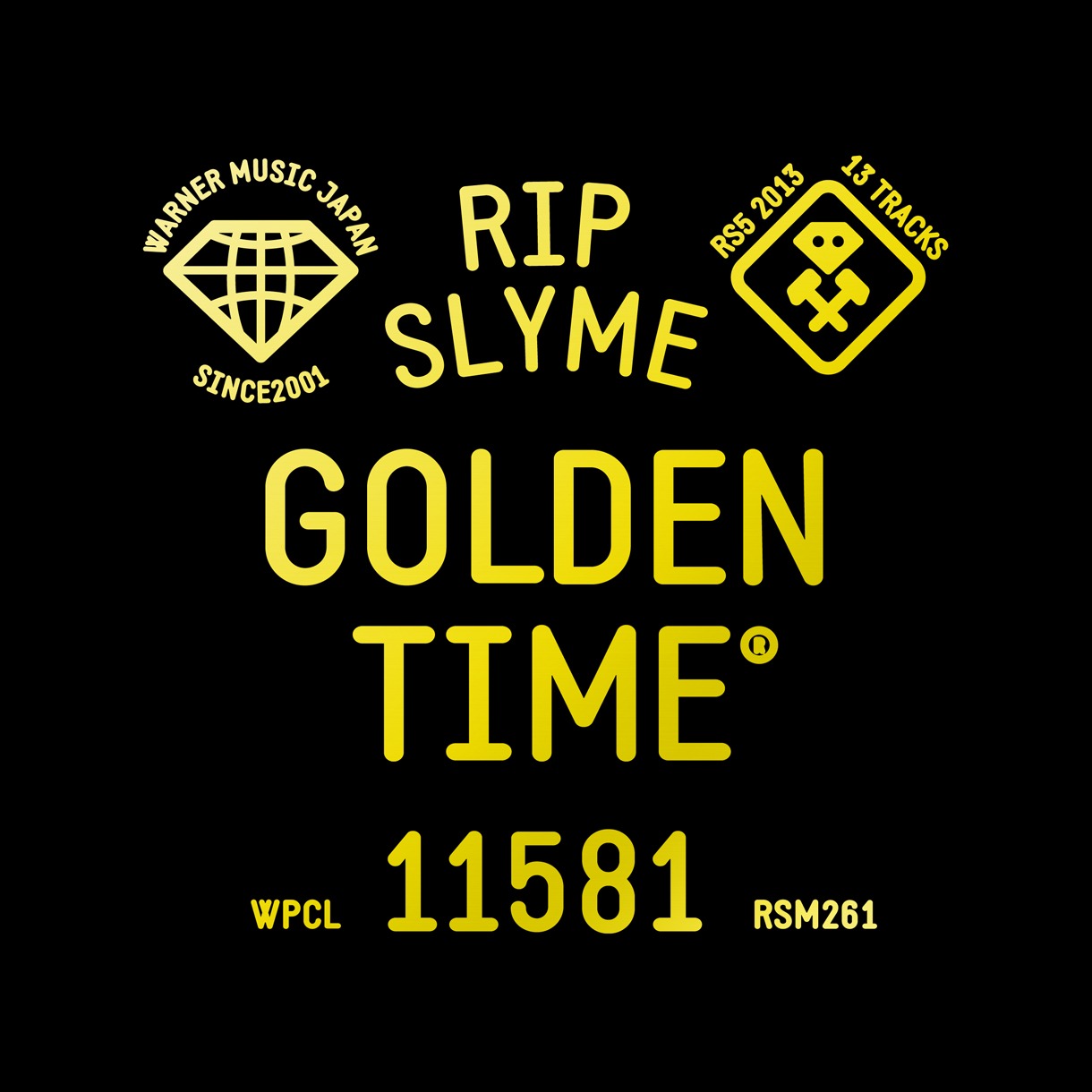 RIP SLYME「GOLDEN TIME」通常盤ジャケット