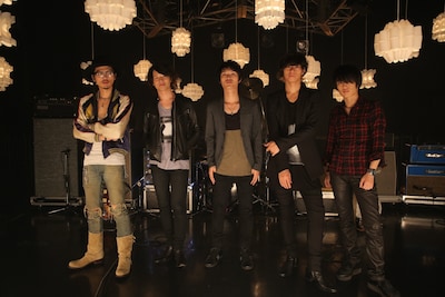 [Champagne]とNICO Touches the Wallsの光村龍哉。