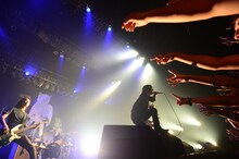 THE BACK HORN「『KYO-MEIワンマンツアー』～アナザーワールドエクスプレス～」東京・Zepp Tokyo公演の様子。（Photo by TEPPEI）