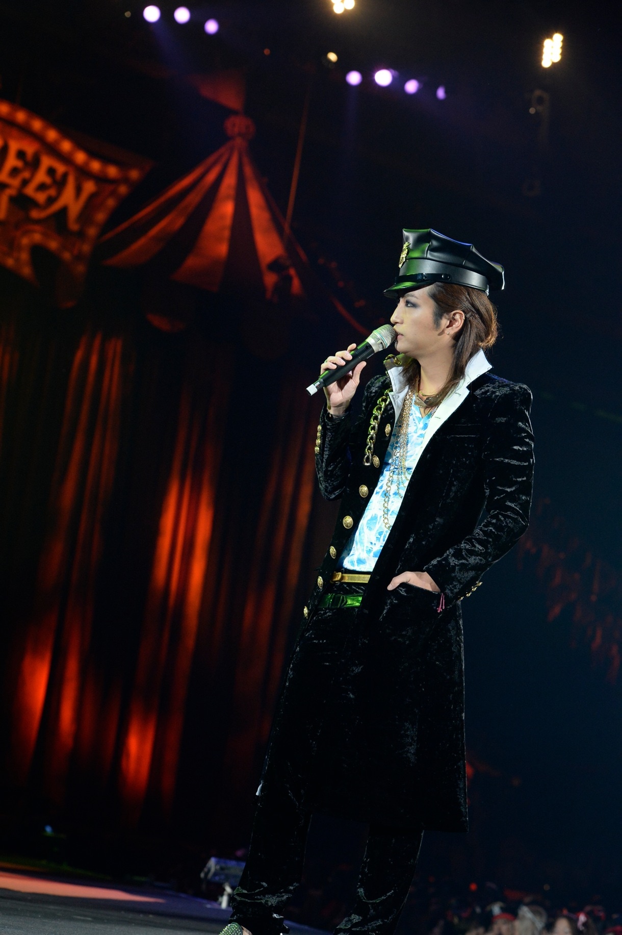 2日連続で美声を披露した青木隆治。（撮影：緒車寿一、田中和子