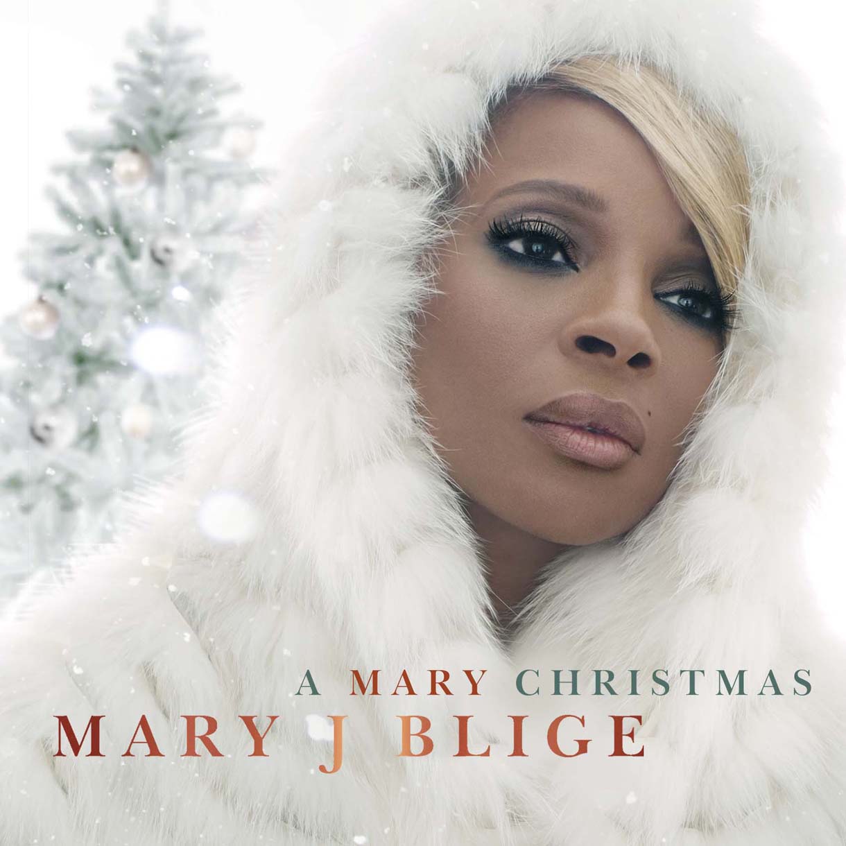 メアリー・J.ブライジ「メアリー・クリスマス」ジャケット