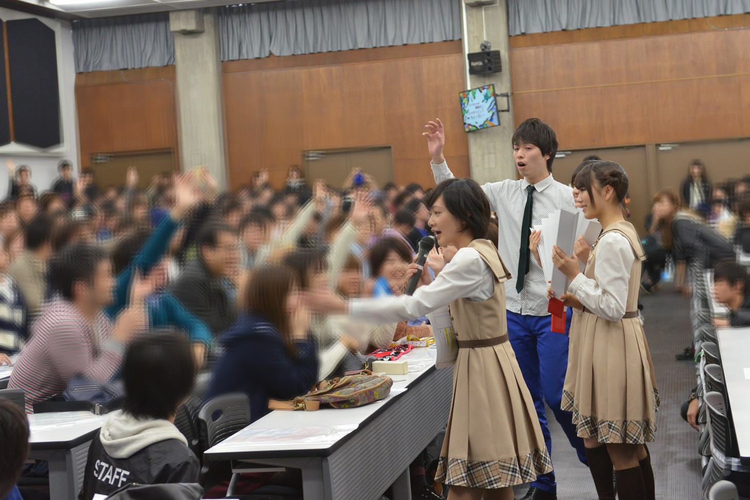 「AGESTOCK2013 in 早稲田祭 Age×乃木坂46」の様子。