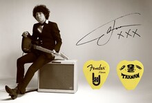 「TAXMAN TELECASTER」購入特典のピック。