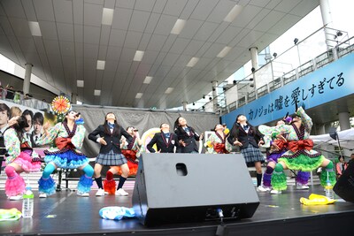 チームしゃちほことKAGAJO☆4Sのコラボレーション。