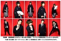 11月28日の北海道公演および12月4日の東京公演で配布されるりょーめー（Vo, G）の写真。