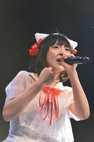 いずこねこ 2ndワンマンライブ「猫と煙と赤いカーテン」の様子。