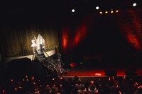 いずこねこ 2ndワンマンライブ「猫と煙と赤いカーテン」の様子。